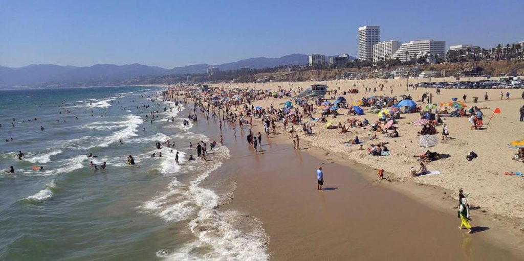 Oceano a Santa Monica