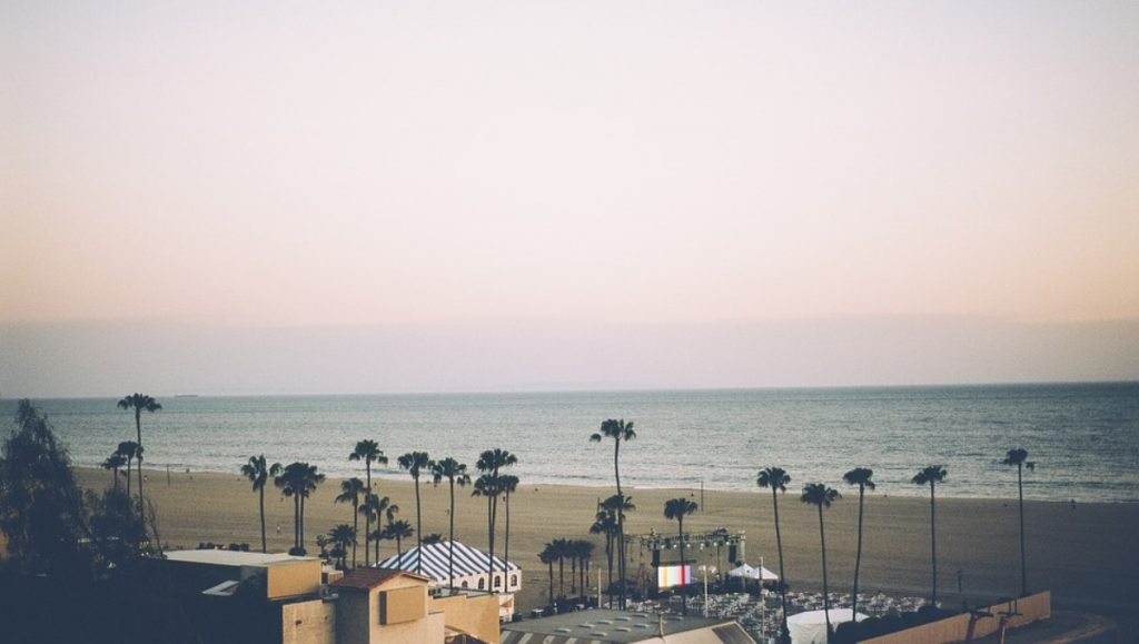 Spiaggia a Santa Monica