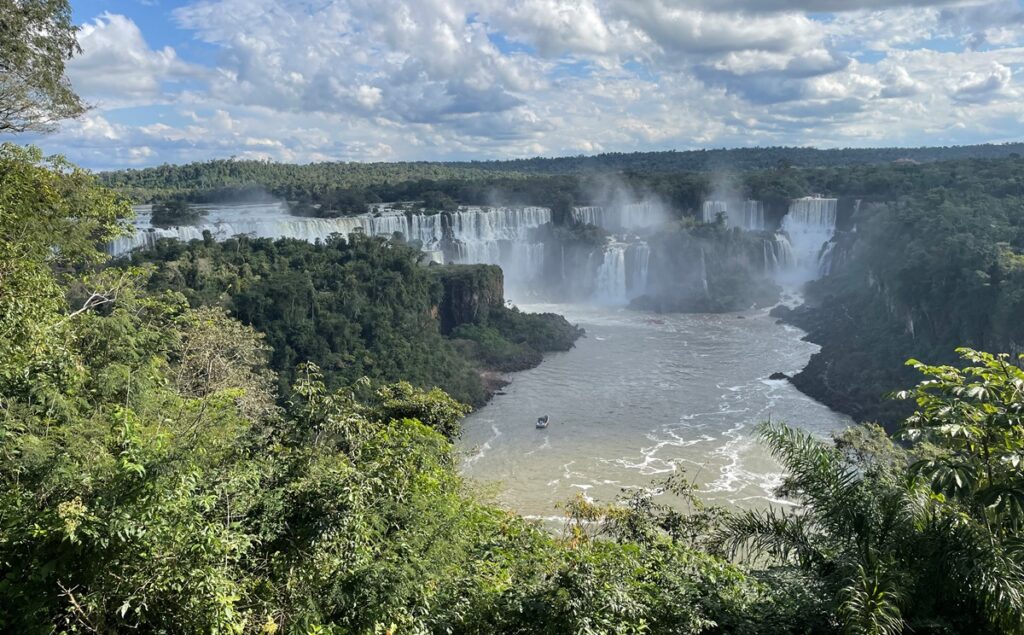 Le cascate dal lato brasiliano