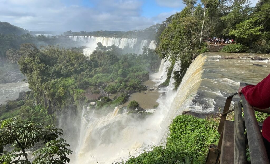 Salto Bossetti (lato argentino)