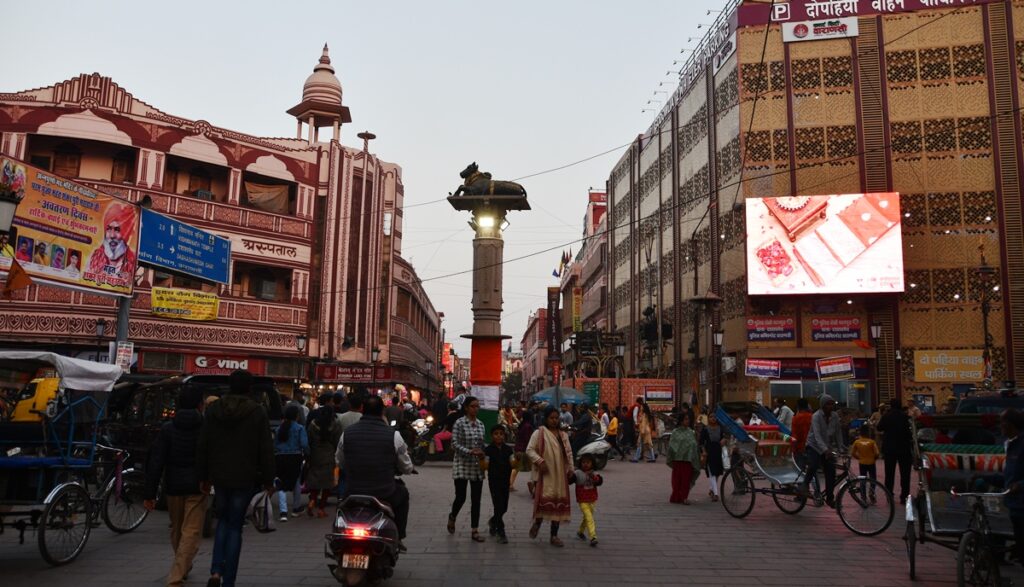 Il centro di Varanasi