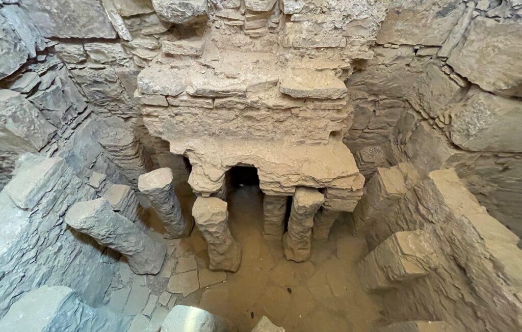 Interno del Castello Qusayr Amra