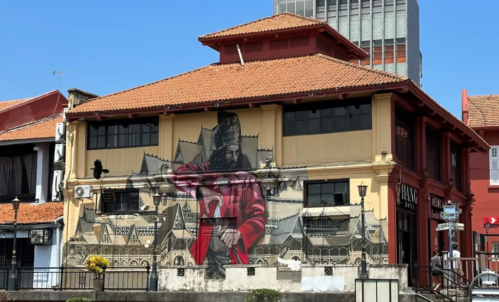 Street art a Malacca