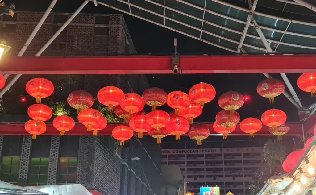 Lanterne a Chinatown